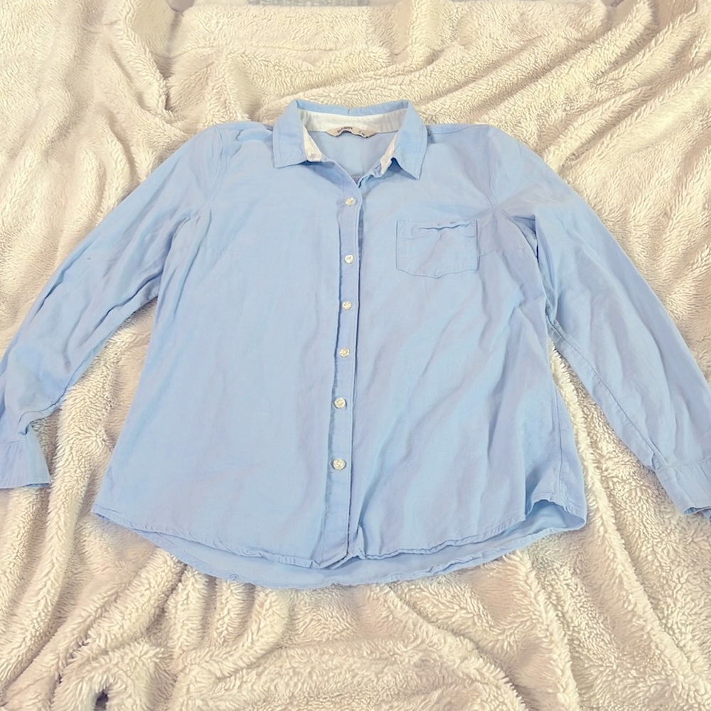 Old Navy light blue button-up